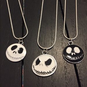 3 Pack/ Nightmare Before Christmas Necklaces
